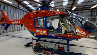 Air Ambulance Eurocopter EC135 3D Model virtual field trip thumbnail