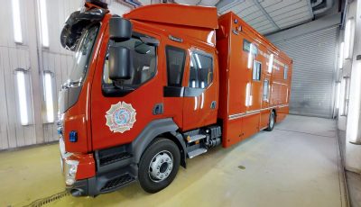 UK Fire & Rescue Incident Command Unit 3D Model virtual field trip thumbnail