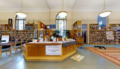 East Side Freedom Library 3D Model virtual field trip thumbnail