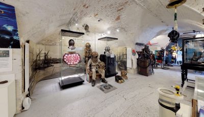 Diving Museum 3D Model virtual field trip thumbnail