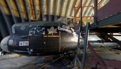 Lancaster Bomber: “Our Beautiful Babe”