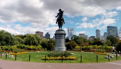 Boston Common: George Washington Monument 3D Model virtual field trip thumbnail