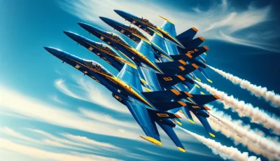 Blue Angels 3D Model virtual field trip thumbnail