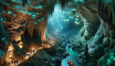 Glow Worm Caves of New Zealand