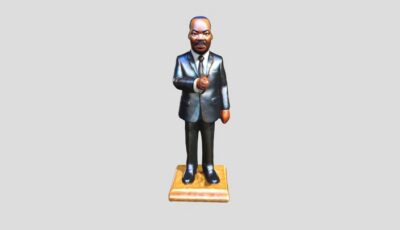 Martin Luther King Jr. Bobblehead 3D Model virtual field trip thumbnail